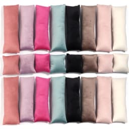2pcs/lot Velvet Jewelry Pillow Stand Watch Bracelet Bangle Cushion Holder For Jewelry Photography Display Organizer Pillow
