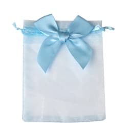 20pcs/lot New Organza Gift Bag Bowknot Wedding Candy Bags Exquisite Jewelry Packing Drawstring Pouch Wholesale