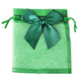 20pcs/lot New Organza Gift Bag Bowknot Wedding Candy Bags Exquisite Jewelry Packing Drawstring Pouch Wholesale