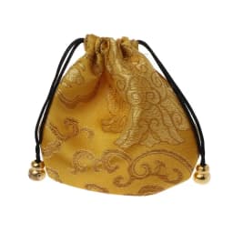 Silk Brocade Jewelry Drawstring Gift Bags Coin Purse Embroidered Candy Chocolate Bag for Wedding Party