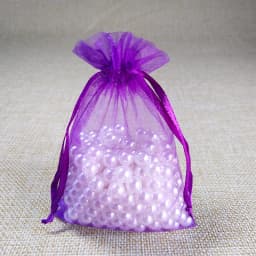 100pcs/lot 5x7 7x9 9x12CM Organza Bags Wedding Party Christmas Decoration Drawstring Gift Bag Pouch Jewelry Packaging Bags