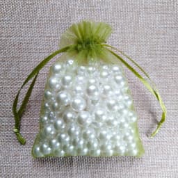 100pcs/lot 5x7 7x9 9x12CM Organza Bags Wedding Party Christmas Decoration Drawstring Gift Bag Pouch Jewelry Packaging Bags