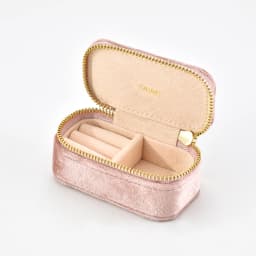 TAIMY Velvet Mini Travel Custom Logo Vintage Cute Girls Small Storage Jewelry Box Jewellery Organizer Jeweler Packaging Red