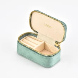 TAIMY Velvet Mini Travel Custom Logo Vintage Cute Girls Small Storage Jewelry Box Jewellery Organizer Jeweler Packaging Red