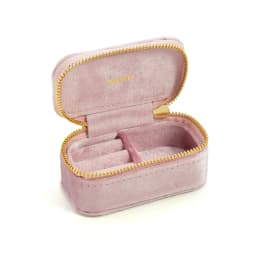 TAIMY Velvet Mini Travel Custom Logo Vintage Cute Girls Small Storage Jewelry Box Jewellery Organizer Jeweler Packaging Red