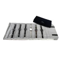 Velvet Watch Roll Bag Jewelry Holder Case Jewelry Storage Organizer for Watch Bracelet Bangle Travel Portable Folding Bag