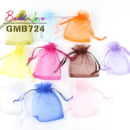 50pcs/lot 5x7cm 7x9cm 9x12cm 10x15cm Drawstring Organza Bags Jewelry Packaging Bags Candy Wedding Bags Wholesale Gifts Pouches