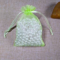 500pcs Drawstring Jewelry Bags Pouch 5x7 7x9 9x12 10x15cm Organza Bags Wedding Packaging Gift Bag Party Decoration Jewelry Bag