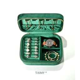 Wholesale Velvet Bigger Travel Portable Multifunctional Ring Earring Custom Logo Jewelry Box Suede Jewellery Organizer