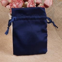 10pcs/Lot 8x10cm10x15cm Soft Silk Satin Gift Bag Smooth Cloth Ring Bracelet Necklace Jewelry Storage Packing Drawstring Pouches