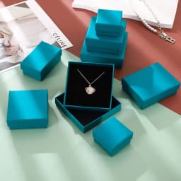 12pcs/ Lot Luxury Kraft Gift Box Ardboard Paper 7x9x3cm Bracelet Necklace Jewellry Boxes Packaging Rings Gift Storages Wholesale