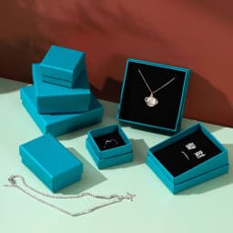 12pcs/ Lot Luxury Kraft Gift Box Ardboard Paper 7x9x3cm Bracelet Necklace Jewellry Boxes Packaging Rings Gift Storages Wholesale