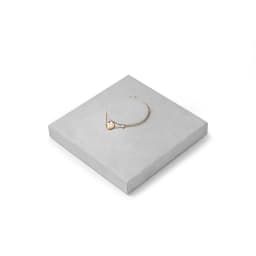 Oirlv Display Trays Grey Velvet Jewelry Display Tray for Ring Earrings Bangle Necklace Tray Organizer Jewelry Display Tray Grey