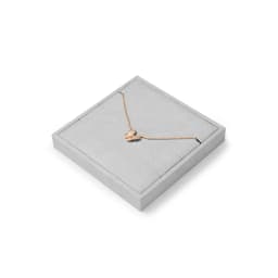 Oirlv Display Trays Grey Velvet Jewelry Display Tray for Ring Earrings Bangle Necklace Tray Organizer Jewelry Display Tray Grey