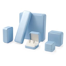 Oirlv Premium Blue Jewelry Box With Velvet Lining Packaging for Necklaces/rings/earrings, Organized for Families and Jewellers