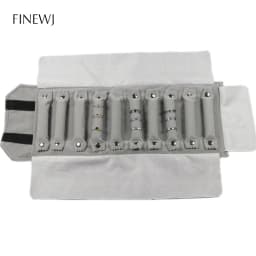 Portable Black Velvet Travel Jewelry Carrying Case Roll Bag Pendant Necklace Bracelet Earrings Ring Storage Bag Organizer Pouch