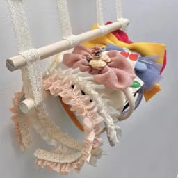 Wall Hair Clip Display Rack Hairpin Storage Girl Hair Accessories Headband Headdress Hairpin Wall Hanging Bathroom