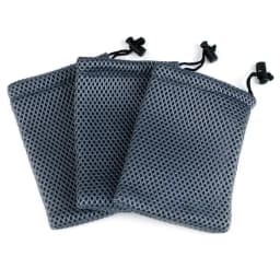 10pcs/lot Nylon Drawstring Mesh Jewelry Bag 9*13cm Mesh Gift Pouches For Gift Glasses Phone Jewelry Packing