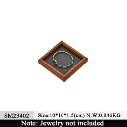 Oirlv New Wooden Jewelry Tray For Ring Earrings Bracelet Bangle Necklace Rectangle Jewelry Display Stand Jewelry Tray Hot Sales