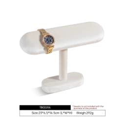 Yinbeini Velvet Watch Display Stand Jewelry Storage Rack for Watch Bracelets and Bangles Jewelry Display Holder TB002