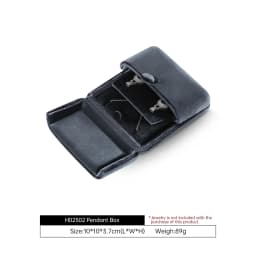 Yinbeini Velvet Jewelry Storage Box Ring Earring Bracelet Necklace Display Box for Wedding Proposal Engagement H024