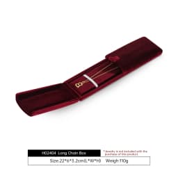 Yinbeini Velvet Jewelry Storage Box Ring Earring Bracelet Necklace Display Box for Wedding Proposal Engagement H024