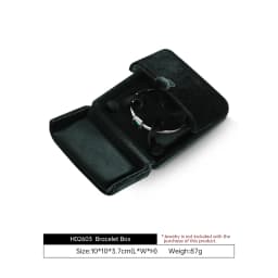 Yinbeini Velvet Jewelry Storage Box Ring Earring Bracelet Necklace Display Box for Wedding Proposal Engagement H024