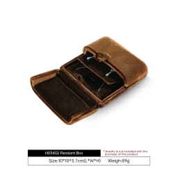 Yinbeini Velvet Jewelry Storage Box Ring Earring Bracelet Necklace Display Box for Wedding Proposal Engagement H024
