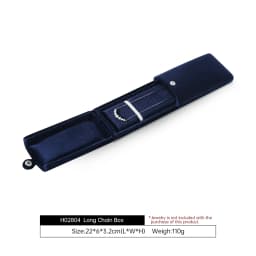 Yinbeini Velvet Jewelry Storage Box Ring Earring Bracelet Necklace Display Box for Wedding Proposal Engagement H024