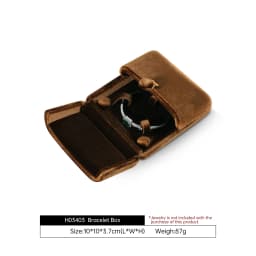 Yinbeini Velvet Jewelry Storage Box Ring Earring Bracelet Necklace Display Box for Wedding Proposal Engagement H024