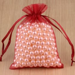 100pcs/lot 7*9 9*12 10*15 13*18cm Organza Bags Wedding Party Packaging Gift Bag Jewelry Bags Drawable Pouches Wholesale