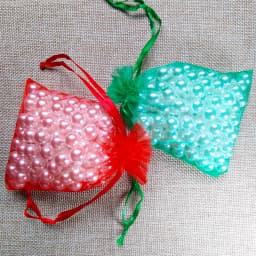 100pcs 5x7 7x9 9x12 10x15cm Drawstring Organza Bags Jewelry Packaging Bags Wedding Party Gift Bag Christmas Birthday Gift Bags