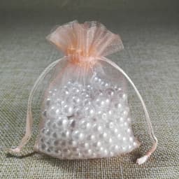 100pcs 5x7 7x9 9x12 10x15cm Drawstring Organza Bags Jewelry Packaging Bags Wedding Party Gift Bag Christmas Birthday Gift Bags