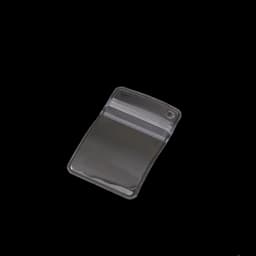 20pcs transparent PVC jewelry storage bag Hanging Sided Hole Bag Jewelry Bag Squeezable ID Photo Storage Bag