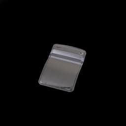 20pcs transparent PVC jewelry storage bag Hanging Sided Hole Bag Jewelry Bag Squeezable ID Photo Storage Bag