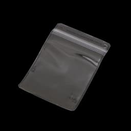 20pcs transparent PVC jewelry storage bag Hanging Sided Hole Bag Jewelry Bag Squeezable ID Photo Storage Bag