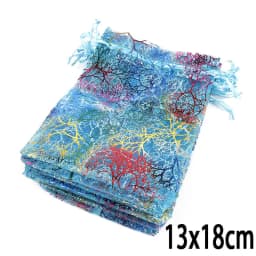10/20/50Pcs White Blue Colorful Drawstring Organza Bags Jewelry Packaging Display Bags Wedding Party Gift Bags Jewelry Pouches