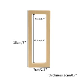 PE Film Black Jewelry Storage Box 3D Packaging Case Gemstone Free Stand Floating Frame Membrane Ring Earrings Necklace Display