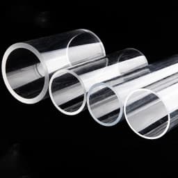 Transparent Acrylic Tube Aquarium Fish Tank Supplies Plexiglass Water Industry Pipe Garden Watering Fittings Jewelry Holder Case