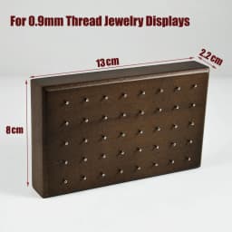 1PC Wood Piercing Jewelry Display Flower Heart Shape Cases Stand Earring Belly Lip Tongue Body Piercing Jewelry Solid Wood Stand