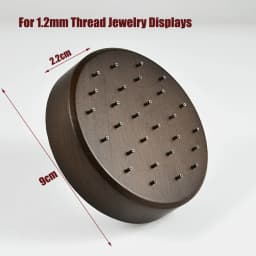 1PC Wood Piercing Jewelry Display Flower Heart Shape Cases Stand Earring Belly Lip Tongue Body Piercing Jewelry Solid Wood Stand