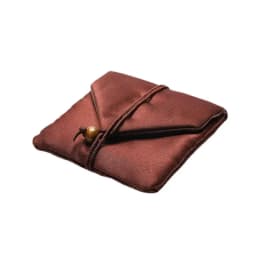 10pcs Satin Silk Flip Cover Jewelry Pouches 9.5cm Vintage Envelope Style for Bangle Bracelets Gift Brown Anti-Scratch Storage