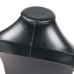 New Design Black PU Leather Jewelry Necklace Stand Pendants Display Bust Choker Holder Jewellery Rack Show 3 Options Model
