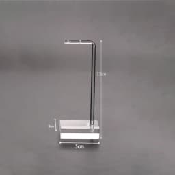 Acrylic Jewelry Display Rack, Jewellery and Earrings Display Stand Holder, Necklace Shooting Props Simple Storage Organizer Case