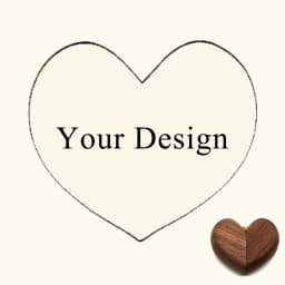 Free Engraving of Name Heart-shaped Wood Proposal Ring Box Jewellery Gift Wedding Valentine Jewelry Storage Organizer Ring Box