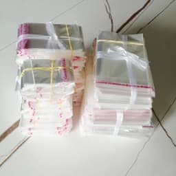 1000pcs Cello Bags Self Sealing Clear Transparent Opp Bags Self Adhesive Small Plastic Bag for Jewelry Pouch Gifts Packing Bag