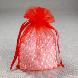 100pcs Organza Bag 5x7 7x9 9x12 10x15cm Jewelry Packaging Organza Bags Wedding Party Gift Bag Pouch Birthday Christmas Gift Bags
