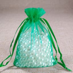 100pcs Organza Bag 5x7 7x9 9x12 10x15cm Jewelry Packaging Organza Bags Wedding Party Gift Bag Pouch Birthday Christmas Gift Bags