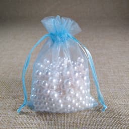 100pcs Organza Bag 5x7 7x9 9x12 10x15cm Jewelry Packaging Organza Bags Wedding Party Gift Bag Pouch Birthday Christmas Gift Bags