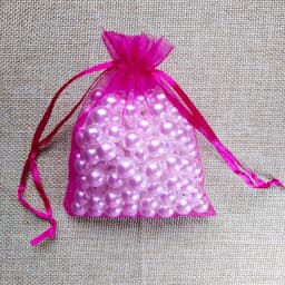 100pcs Organza Bag 5x7 7x9 9x12 10x15cm Jewelry Packaging Organza Bags Wedding Party Gift Bag Pouch Birthday Christmas Gift Bags